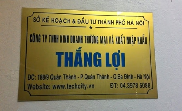 Tổng hợp những mẫu biển công ty đẹp, độc đáo, ý nghĩa